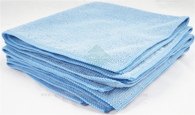 China Bulk xl microfiber towel microfiber dusting cloth Supplier Custom ribbed towels Factory
